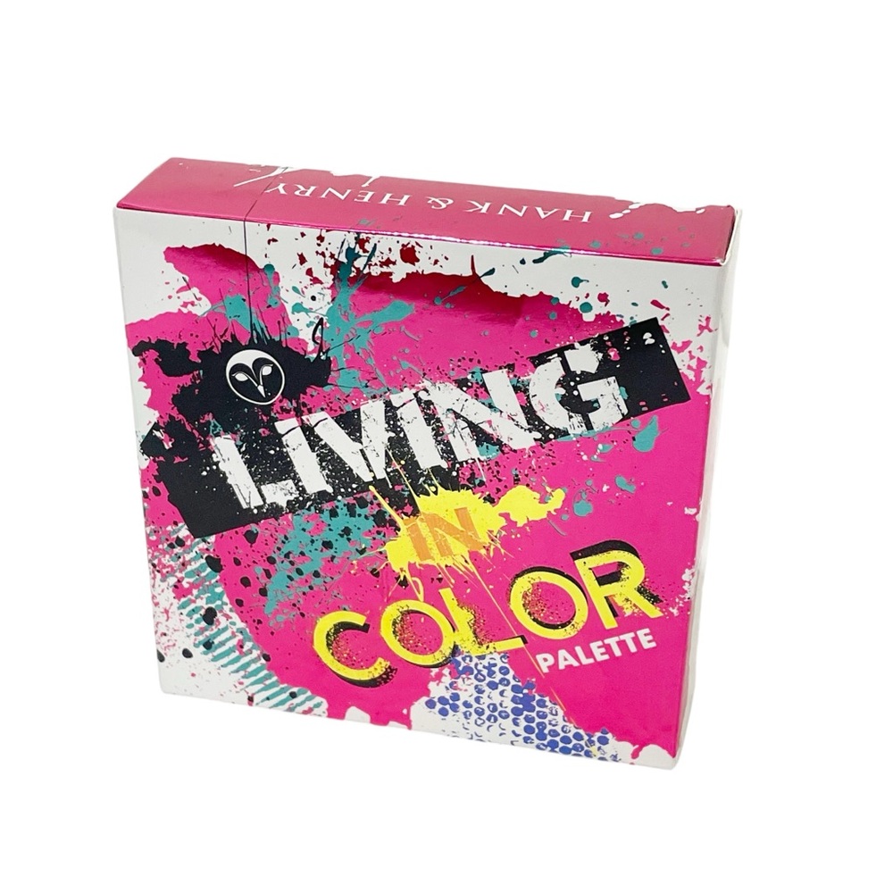 Hank & Henry Living in Color Eyeshadow Palette‎ Makeup Face Beauty NEW